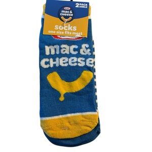2 Pairs Kraft Mac & Cheese Socks